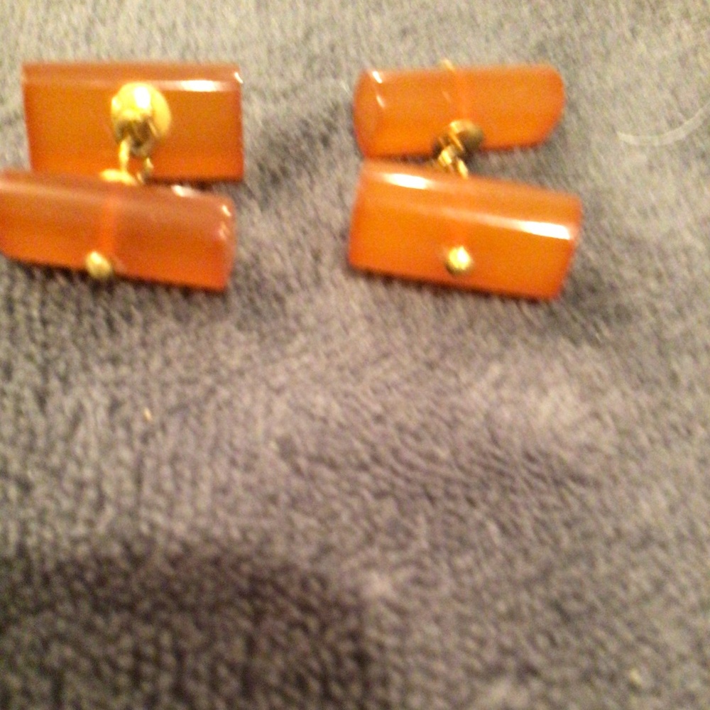 Cuff links Bakelite